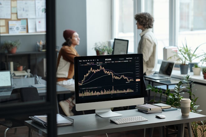 trading desk
