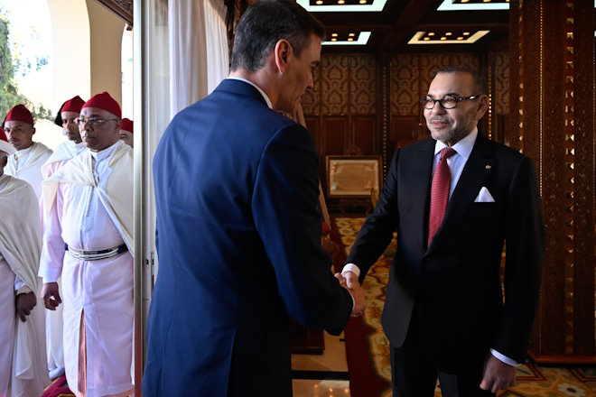 Mohammed VI, Pedro Sanchez