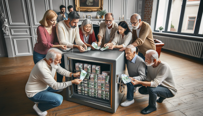 personnes argent