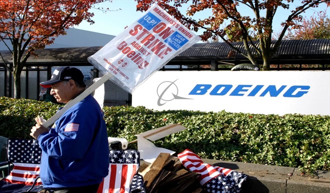 boeing grève