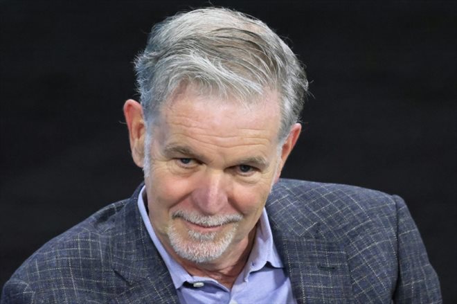 Reed Hastings, fondateur de Netflix, le 30 novembre 2022 à New York