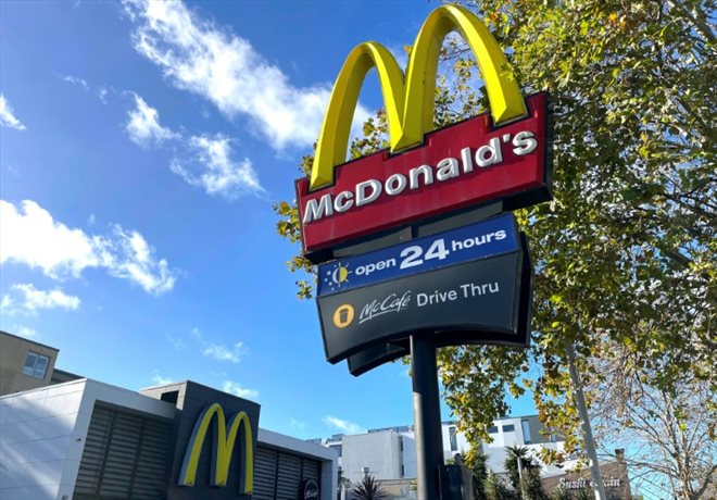 Un restaurant McDonald's à Sydney, le 4 juillet 2024 en Australie
