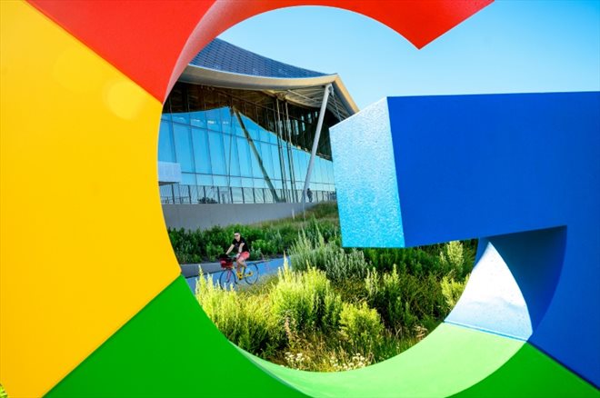 Le siège de Google à Mountain View, en Californie, le 27 juin 2022