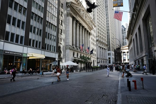 La façade du New York Stock Exchange