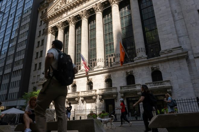 La façade du New York Stock Exchange