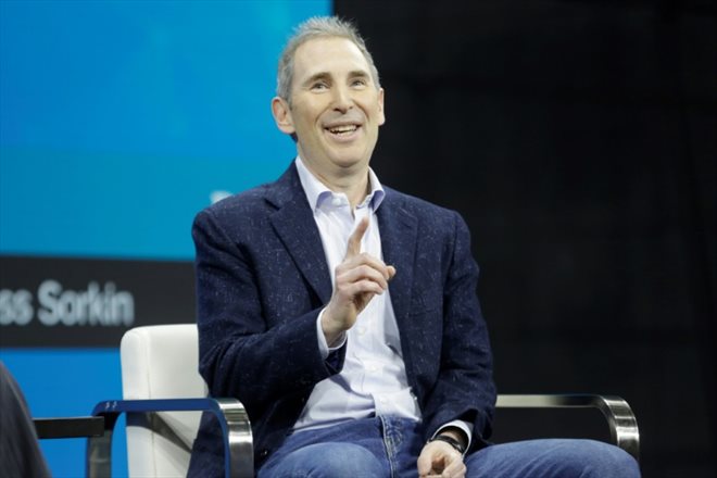 Amazon CEO Andy Jassy on November 30, 2022 in New York