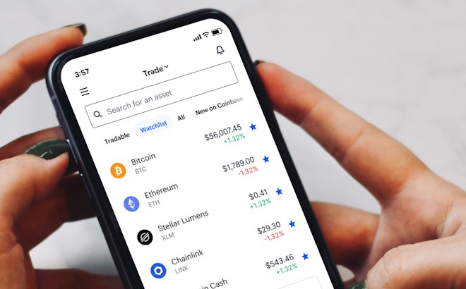 bourse Coinbase