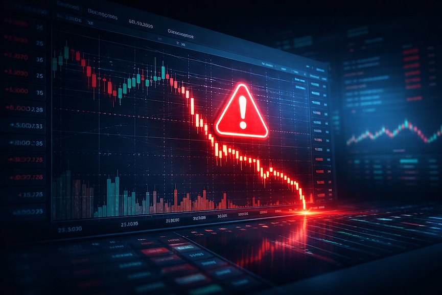 Alerte rouge sur le marché financier